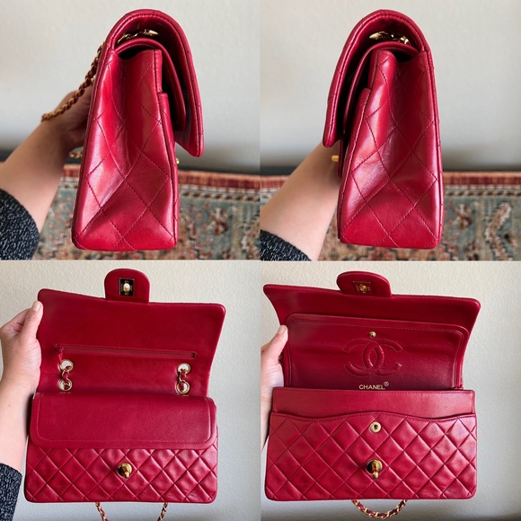 SOLD**Chanel Classic Vintage Medium Double Flap Bag - Picture 8 of 14